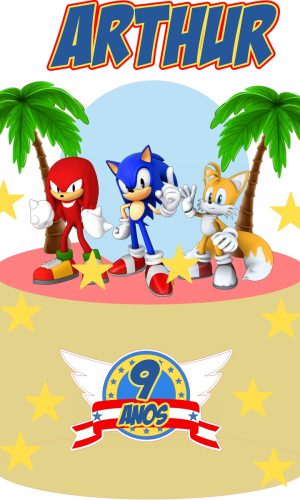 Arquivo de Corte - Topo Sonic