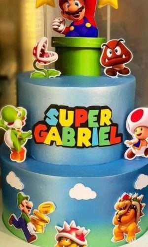 Arquivo de Corte Topo Super Mario Bros