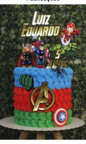 Arquivo de corte topo Vingadores
