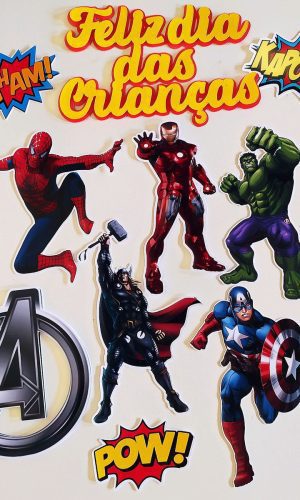 Arquivo De corte Vingadores+ brinde