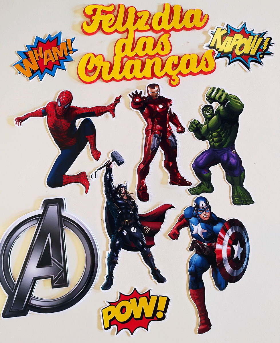 Arquivo De corte Vingadores+ brinde