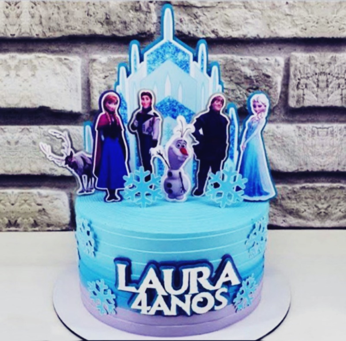 Arquivo de Topo de Bolo Frozen