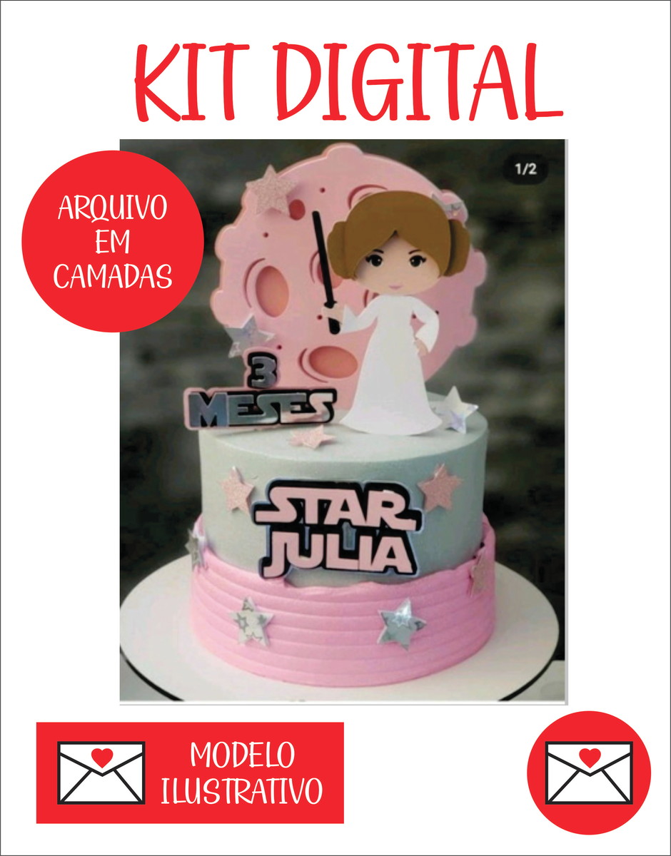 Arquivo de Topo Star Wars Princesa Leia