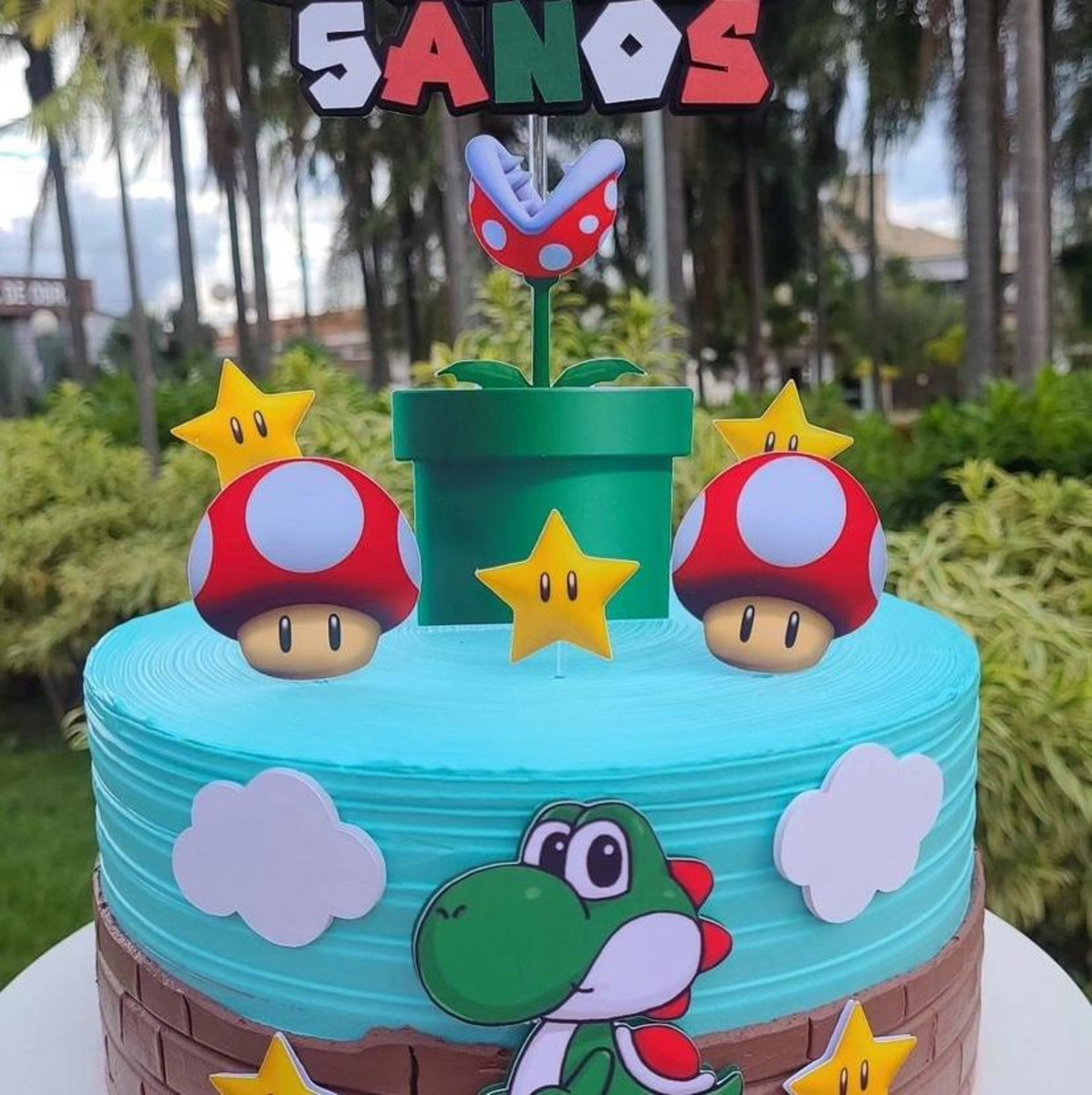 Arquivo Digital Topo de Bolo Super Mario
