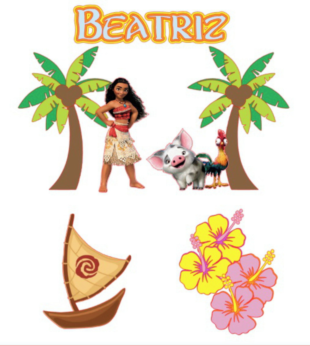 Arquivo Digital - Topo de Moana + Brinde