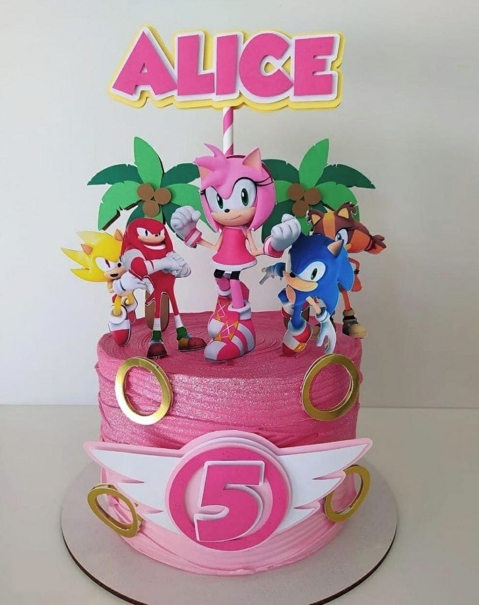 Arquivo Topo de Bolo - Amy Sonic
