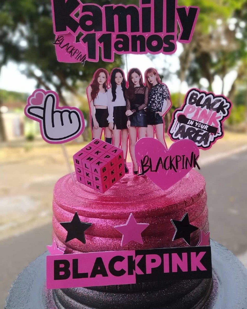 Arquivo Topo de Bolo Blackpink