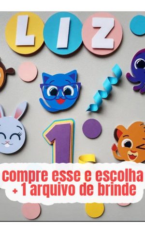 Arquivo Topo de Bolo Bolo Fofos .studio