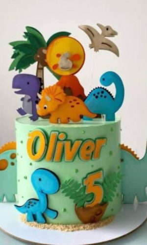 Arquivo Topo de Bolo Dino Baby