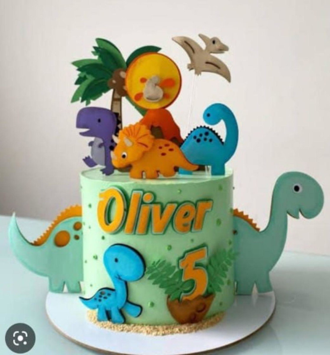 Arquivo Topo de Bolo Dino Baby