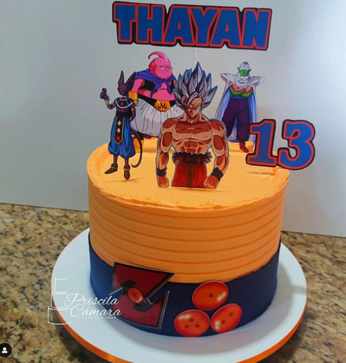Arquivo Topo de Bolo Dragonballz - Imagem 2