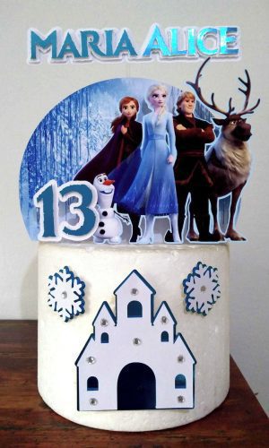 Arquivo Topo De Bolo - Frozen