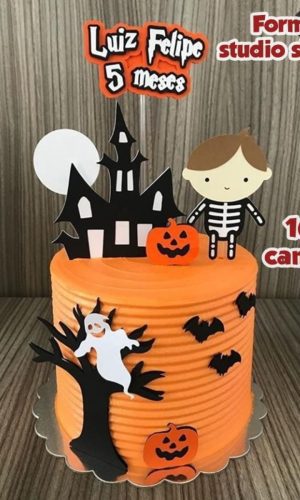 ARQUIVO TOPO DE BOLO HALLOWEEN menino camadas-06-COD: 906