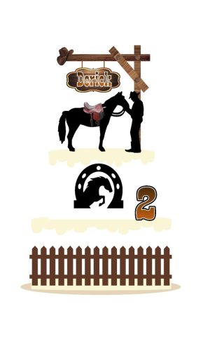 Arquivo topo de bolo haras cavalgada
