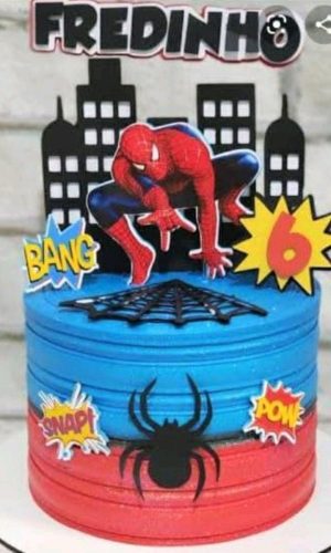 ARQUIVO TOPO DE BOLO HOMEM ARANHA #11045