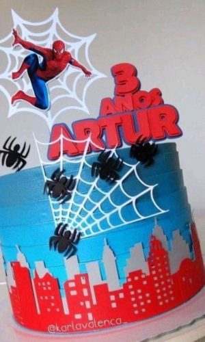 Arquivo Topo de Bolo Homem Aranha #11046