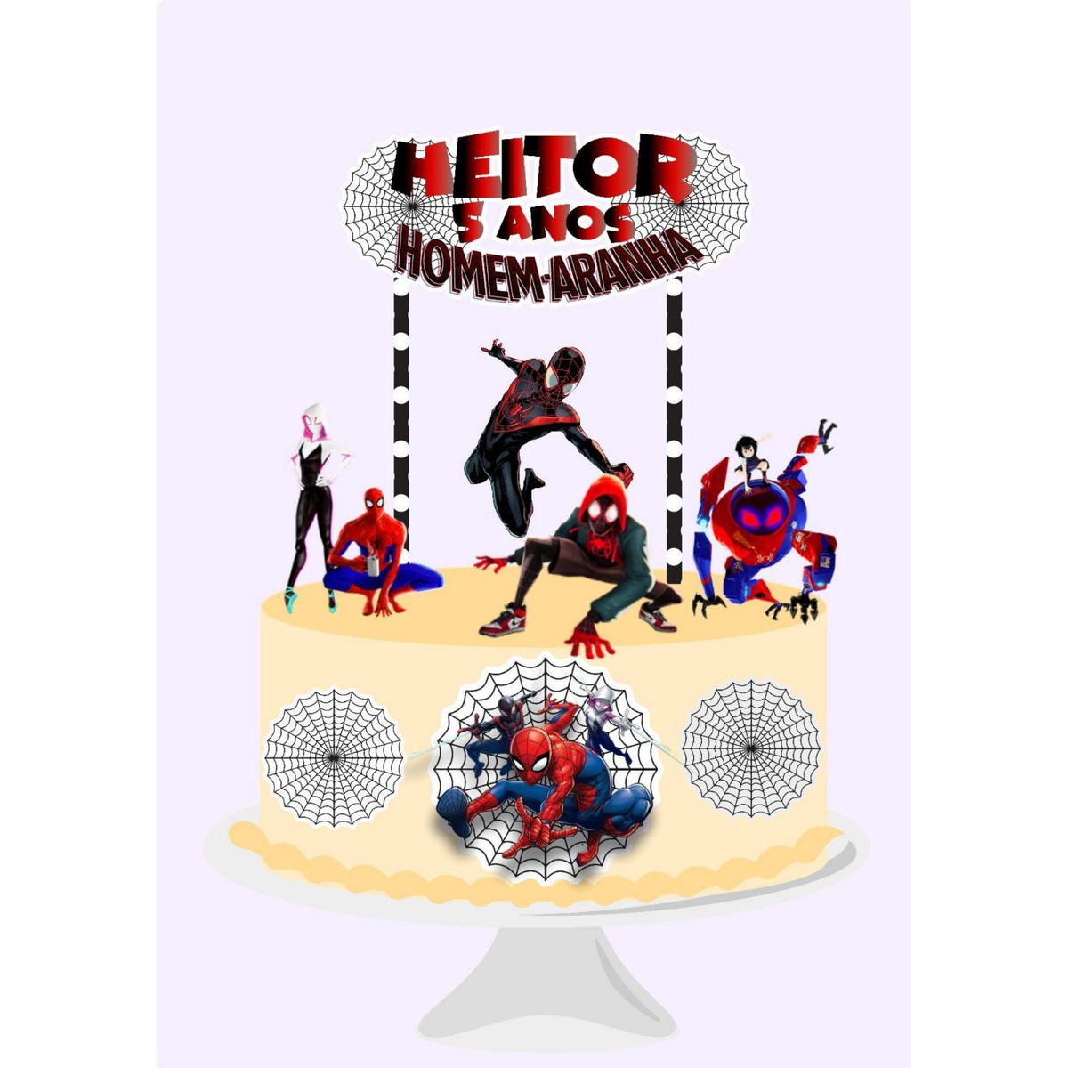 ARQUIVO TOPO DE BOLO HOMEM ARANHA #15078