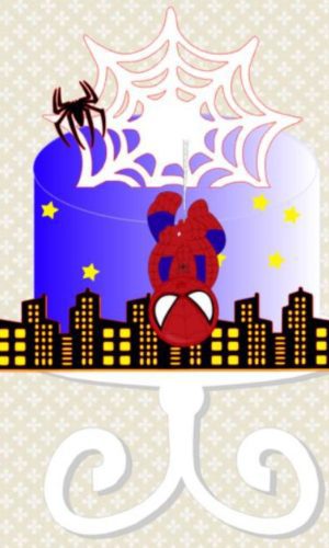ARQUIVO TOPO DE BOLO HOMEM ARANHA #15080
