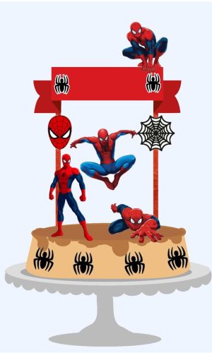 ARQUIVO TOPO DE BOLO HOMEM ARANHA #15081