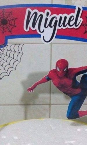 ARQUIVO TOPO DE BOLO HOMEM ARANHA #15084