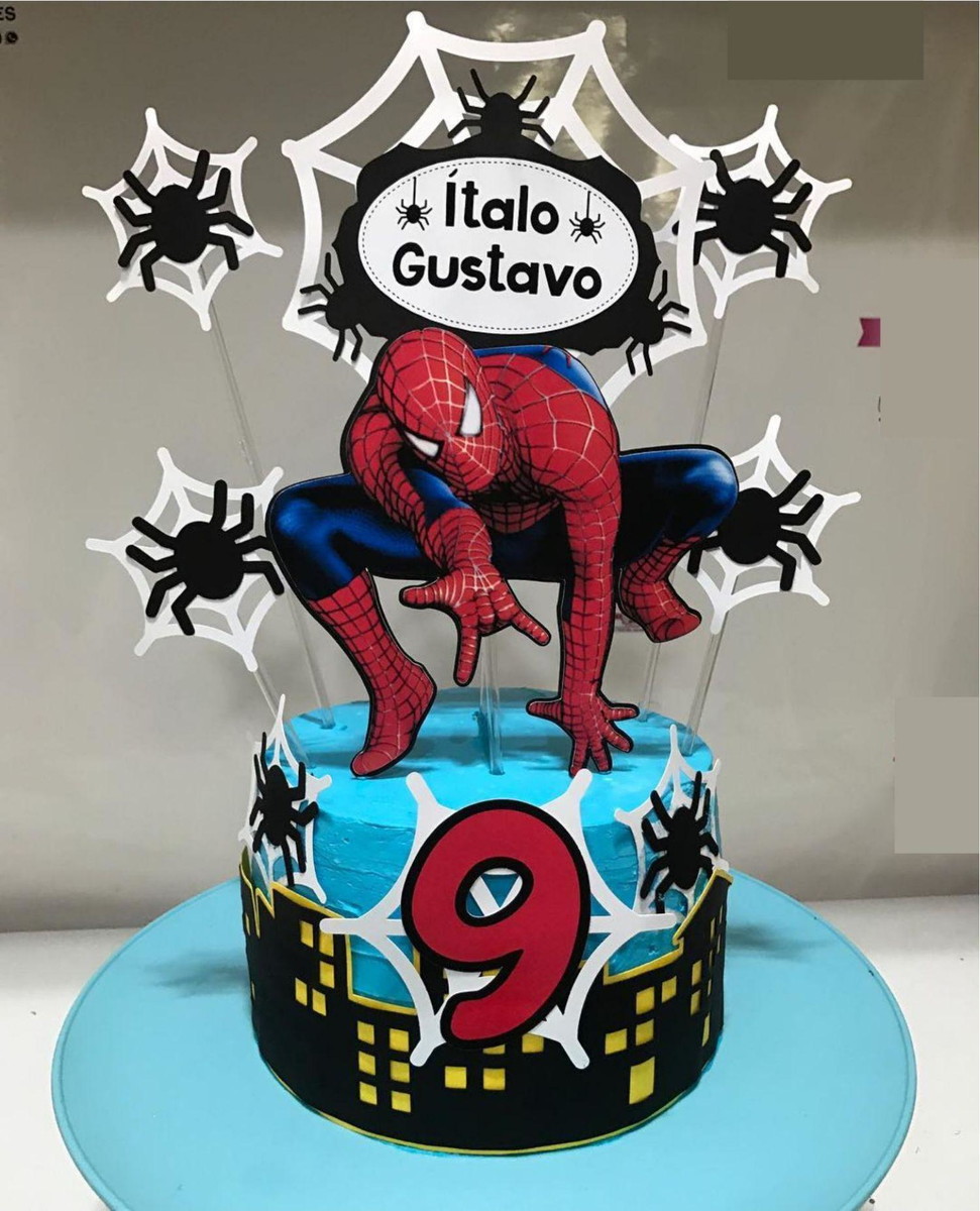 ARQUIVO TOPO DE BOLO HOMEM ARANHA #15090