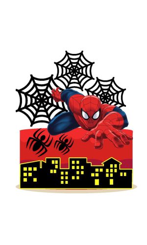 Arquivo Topo de Bolo Homem Aranha 9
