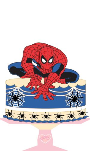 Arquivo Topo de Bolo - Homem Aranha