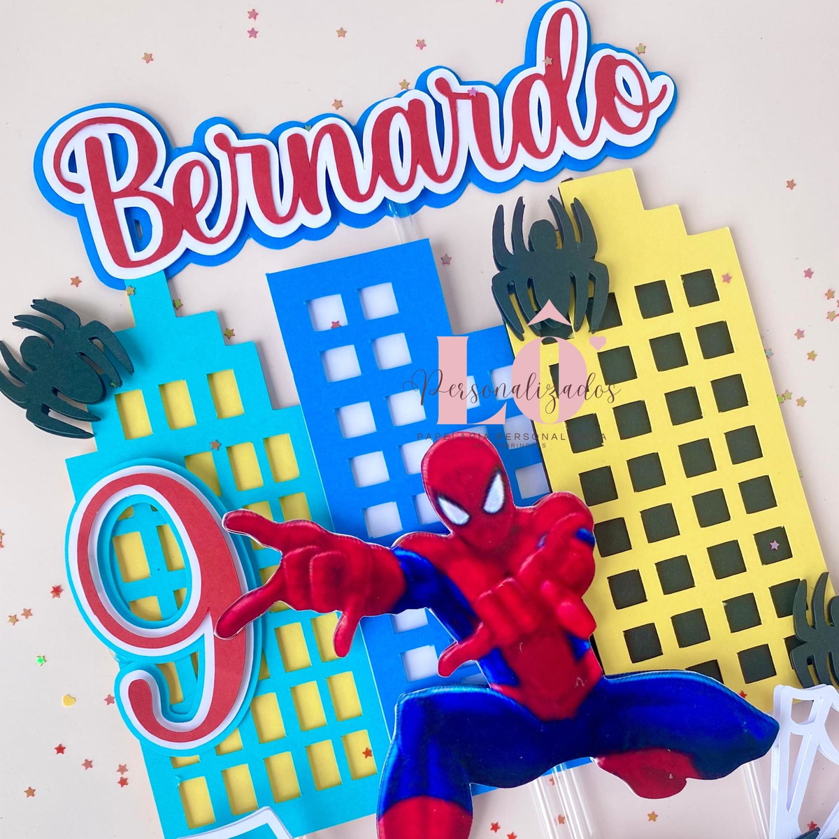 Arquivo Topo de Bolo Homem Aranha - Imagem 2
