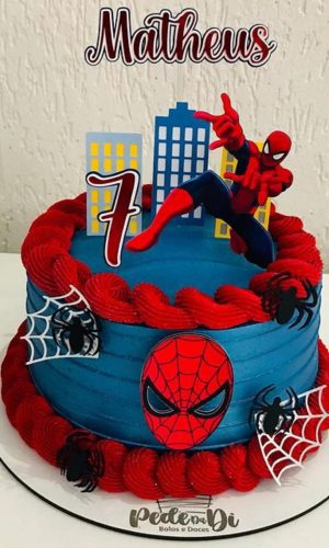 Arquivo Topo De Bolo - Homem Aranha