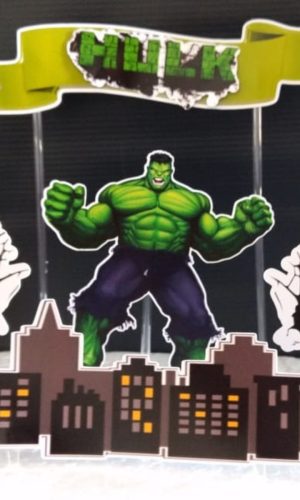 Arquivo Topo de Bolo - Hulk