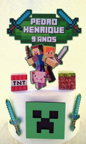 Arquivo Topo de Bolo - Minecraft