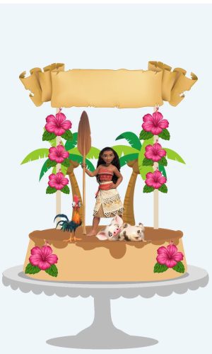 Arquivo Topo de Bolo - Moana