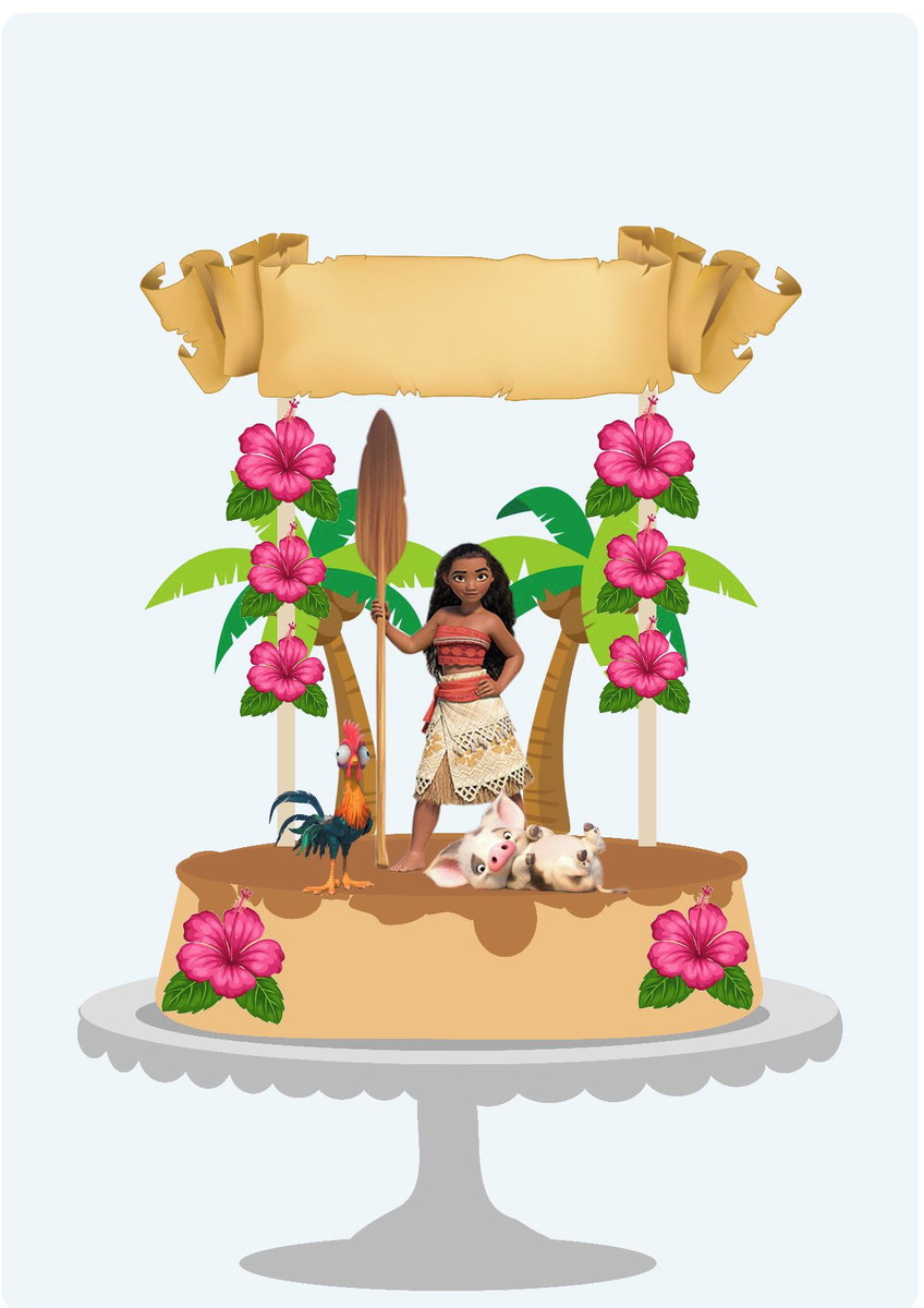 Arquivo Topo de Bolo - Moana