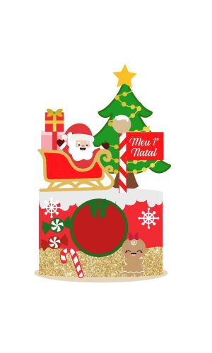 Arquivo topo de bolo natal 18