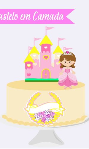 Arquivo Topo de Bolo - Princesa Castelo