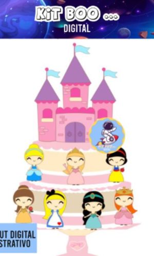 Arquivo Topo de Bolo - Princesas