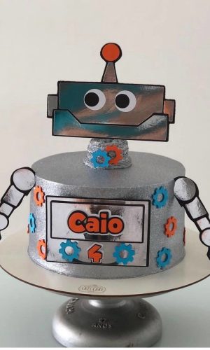 Arquivo Topo de Bolo - Robô