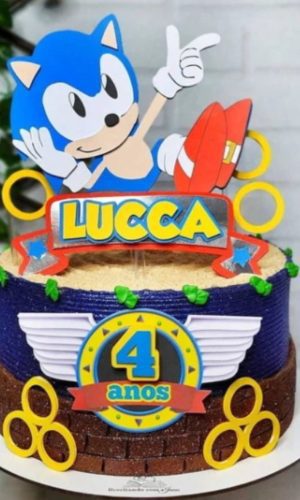 Arquivo Topo de Bolo - Sonic