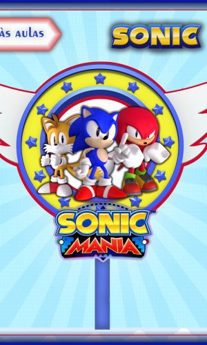 Arquivo Topo de Bolo - Sonic