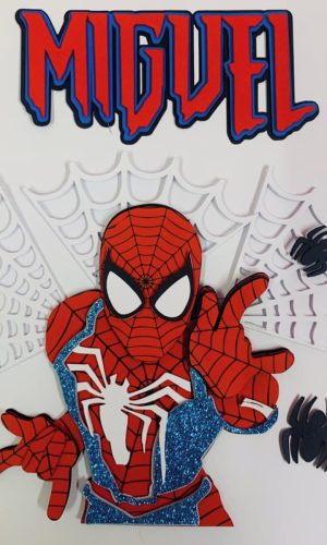 Arquivo Topo de Bolo .studio Homem Aranha