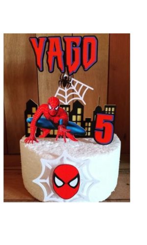Arquivo Topo de Bolo .studio Homem Aranha