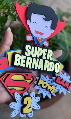 Arquivo Topo de Bolo - Super Homem