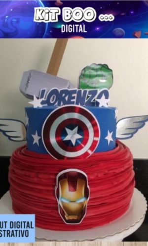 Arquivo Topo de Bolo - Vingadores