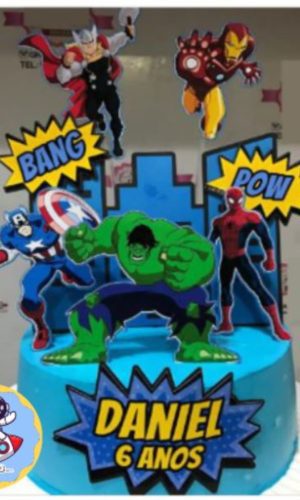 Arquivo Topo de Bolo - Vingadores