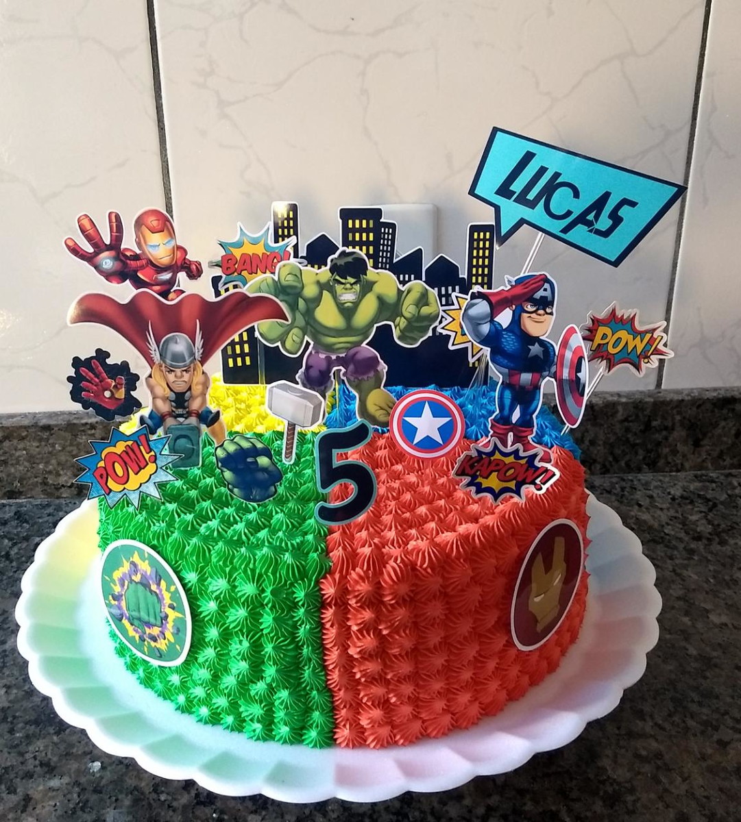 Arquivo Topo de Bolo - Vingadores