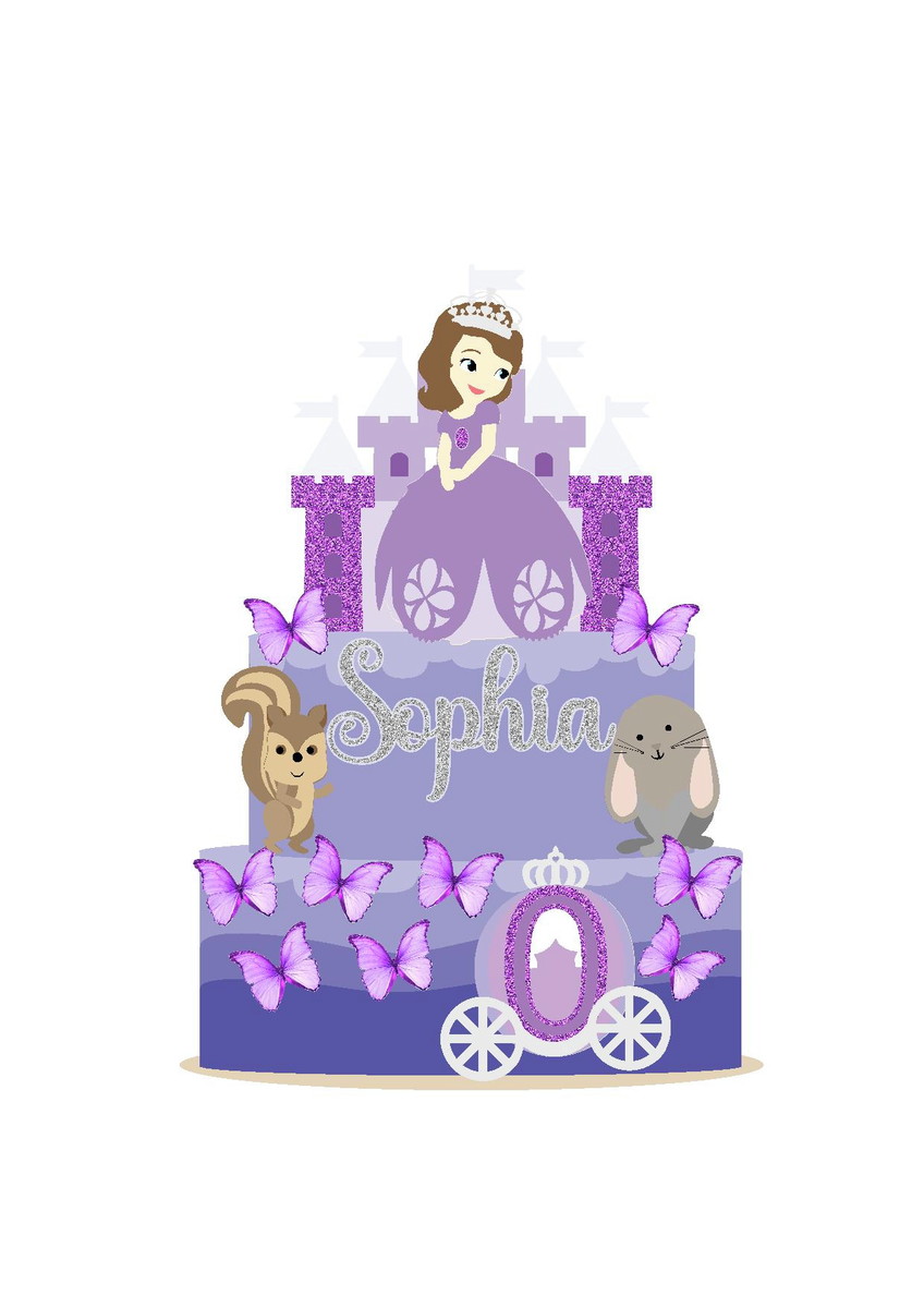 Arquivo topo princesinha sofia camada