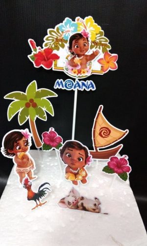 Arquivos Silhouette topo de bolo 74 moana