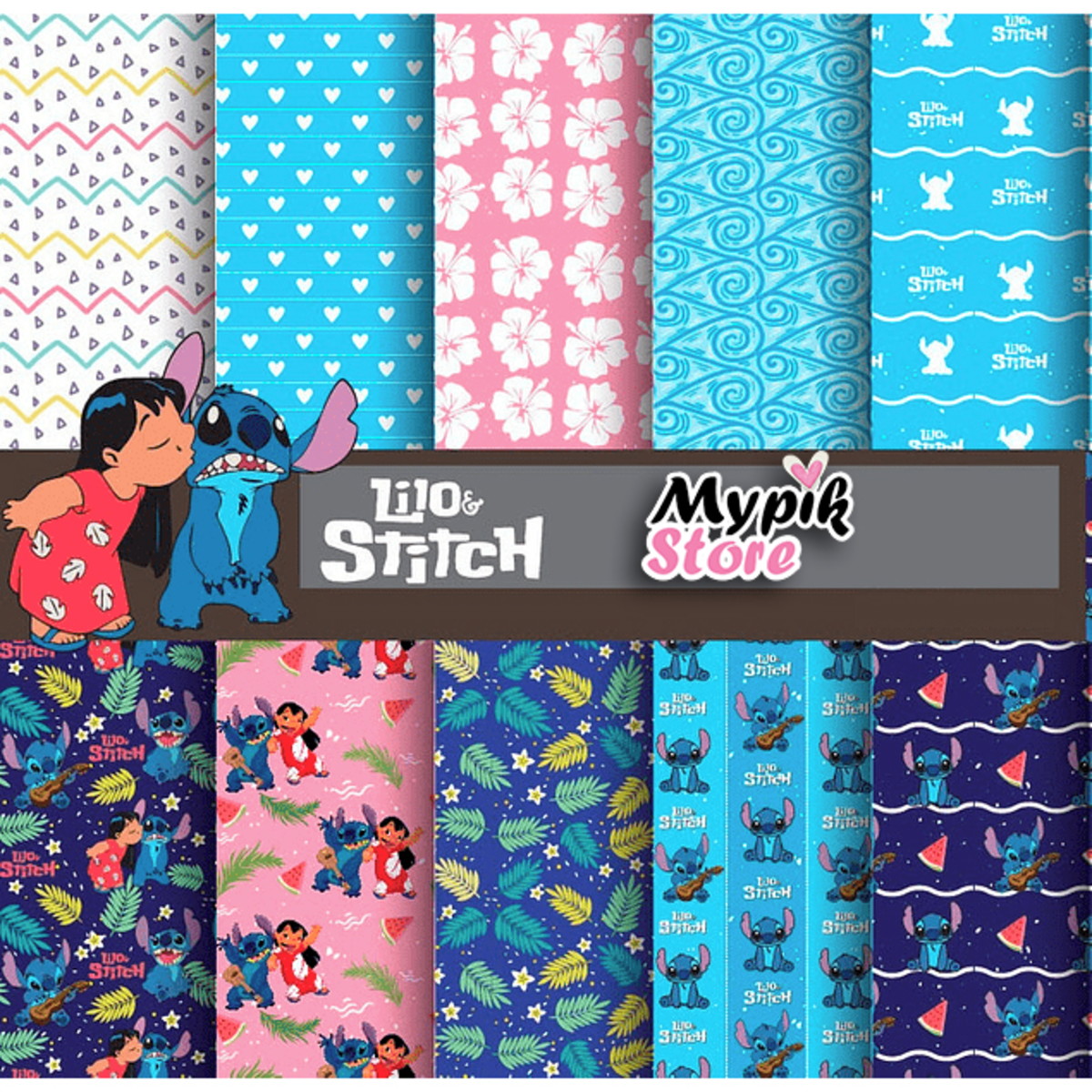 Kit Digital Lilo e Stitch - Imagem 3