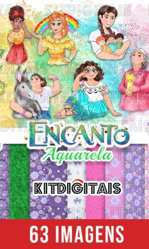 Encanto Aquarela Kit Digital