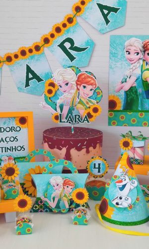 Frozen 23 - Combo de Arquivos de Corte para Festas 2909
